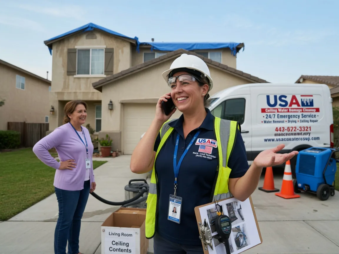Ceiling Water Damage Restoration South Shore, SD FAQs
